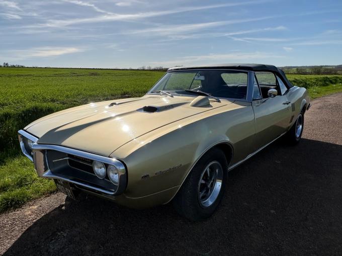 Pontiac Firebird 400 cabriolet Export de 1967
