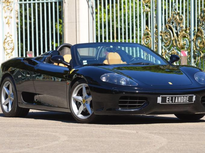 Ferrari 360 Modena Spider boite de vitesse m&eacute;canique 6 rapports de 2004