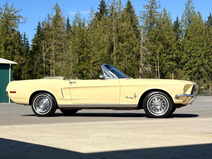 Ford Mustang V8 Cabriolet Code C de 1968