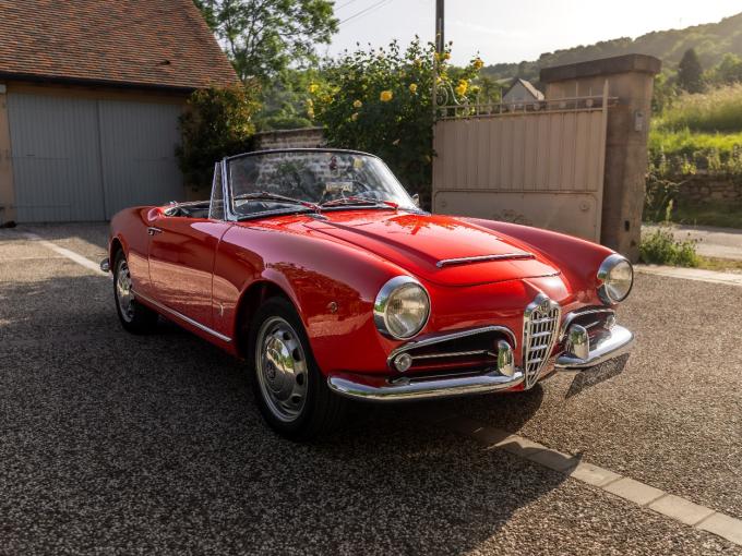 Alfa Roméo Giulia 1600 Spider de 1963