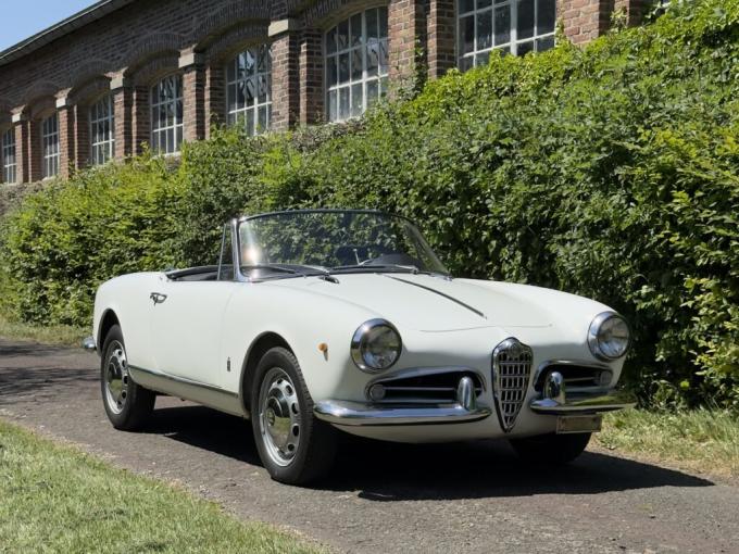 Alfa Roméo Giulietta Spider  de 1961