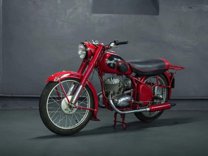 Moto Peugeot 176 TC4  de 1952