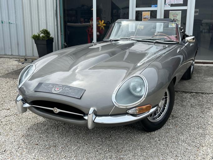 Jaguar Type E S1 3.8 Cabriolet Planchet Plat de 1961