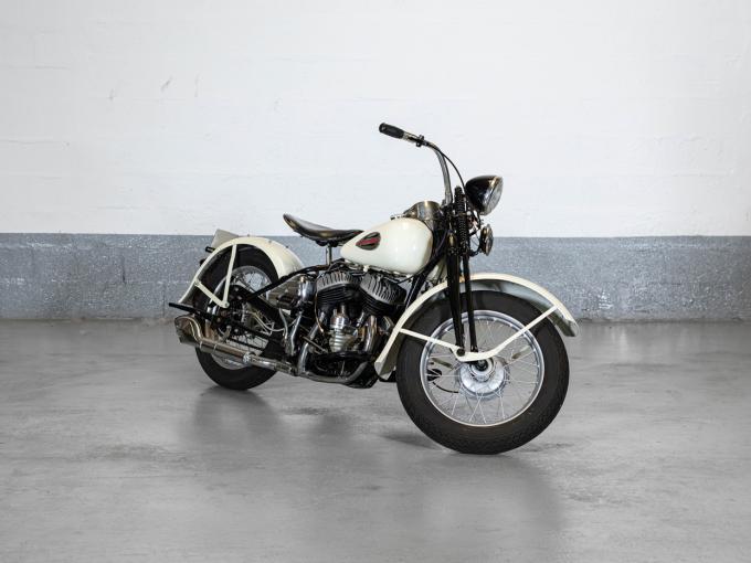 Moto Harley Davidson WLA de 1946