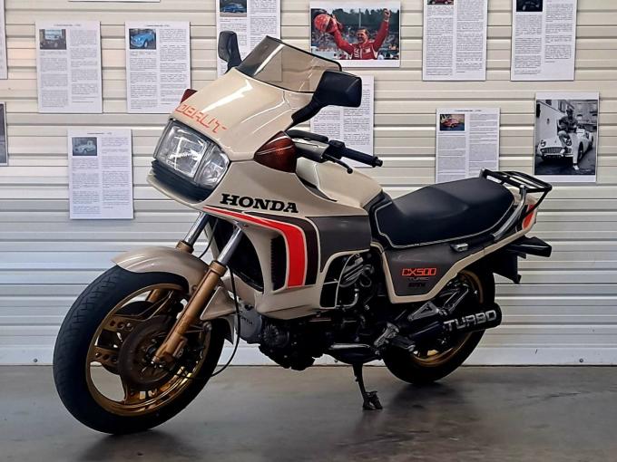 Moto Honda CX500 TURBO de 1982