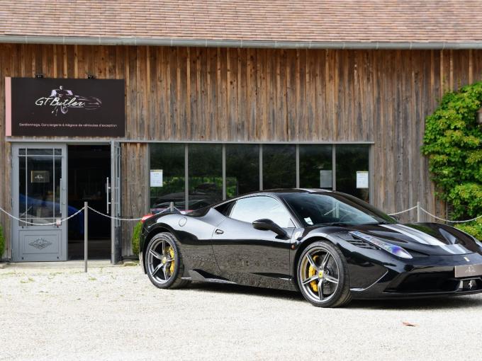 Ferrari 458 Speciale / Harnais / Diffuseur Carbone  de 2013