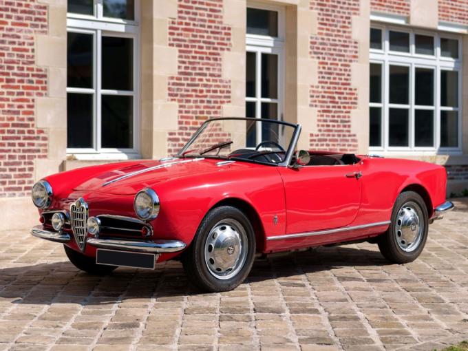 Alfa Roméo Giulietta Spider  de 1957