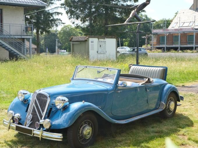 Citroen Traction 15/6D - Marcel Bonhoure - Cabriolet de 1952