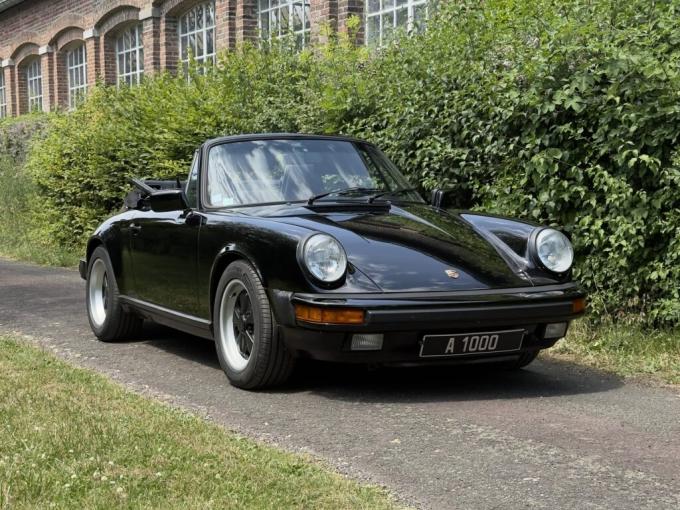 Porsche 911 3.2 Cabriolet de 1985