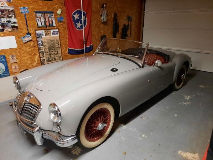 MG A cabriolet de 1959