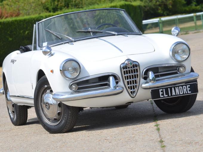 Alfa Roméo Giulietta Spider Veloce de 1962