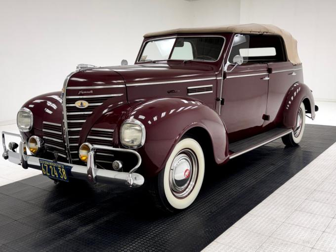 Plymouth P8 Convertible Sedan de 1939