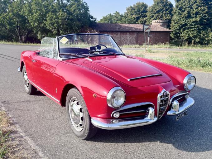 Alfa Roméo Giulietta Spider  de 1962