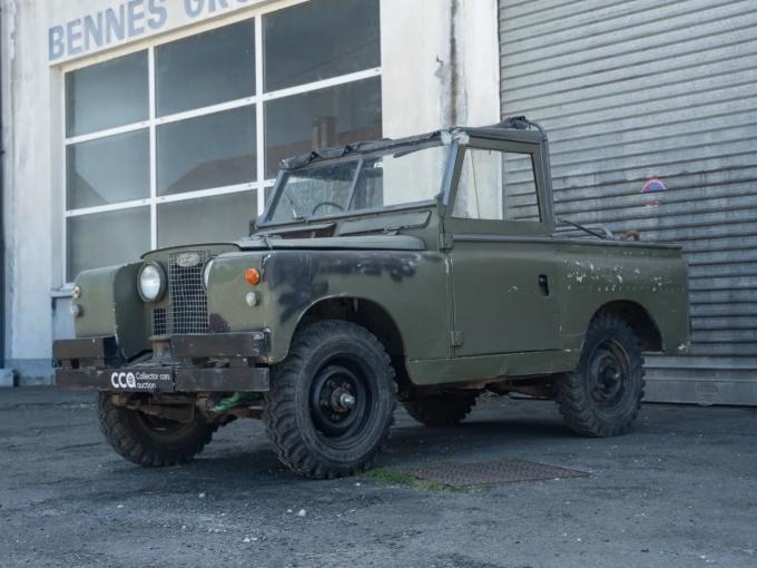 LandRover Série 3 IIA 88 bâché de 1967