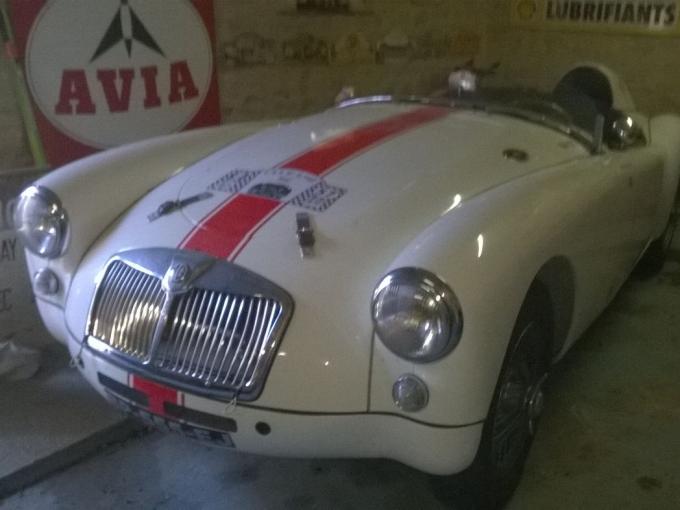 MG A Sebring evocation de 1956