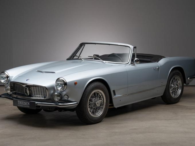 Maserati 3500 GT Vignale Spyder – Paris Motor Show 1961 de 1962