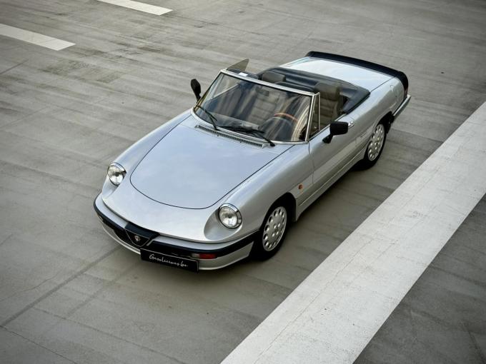 Alfa Roméo Spider 3 Aerodynamica de 1986