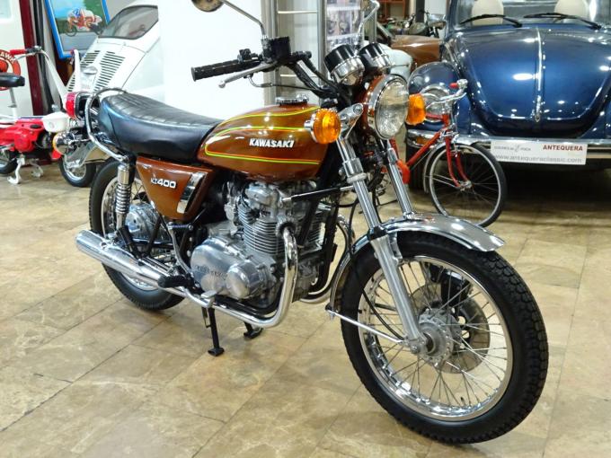 Moto Kawazaki KZ400 D3 de 1982