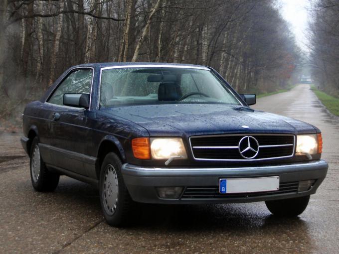 Mercedes-Benz SEC 500 de 1986