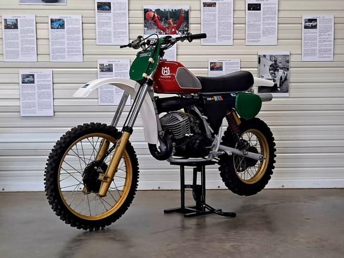 Moto Husqvarna CR240 de 1982