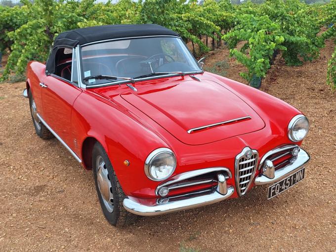 Alfa Roméo Giulia Spider 1600 de 1964