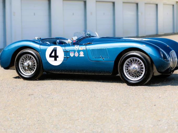 Jaguar Type C Le Mans "XK120C" 3.8L 6 cylindres de 300cv  de 1964