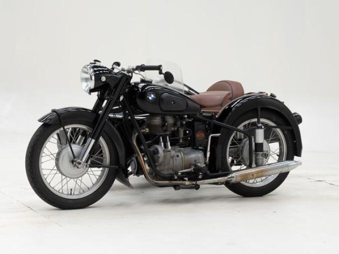 Moto BMW R25 Sidecar '55 CH17465 de 1955