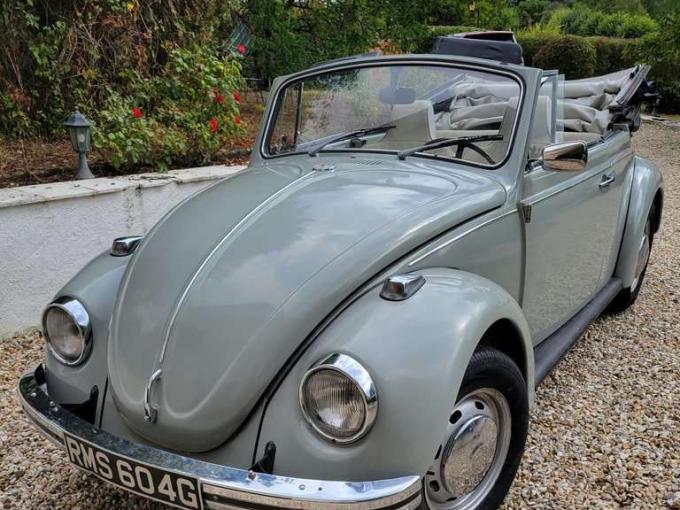 Volkswagen Coccinelle 1500 Cabriolet de 1969