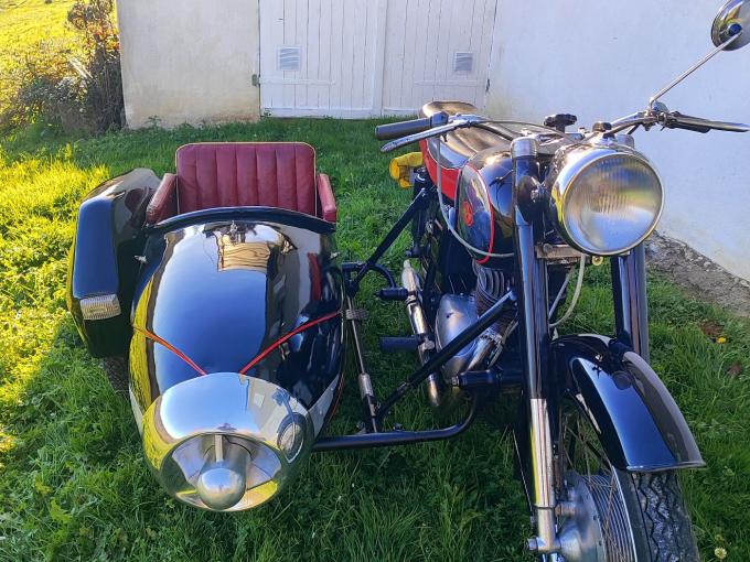 Moto Pannonia Side-car de 1961