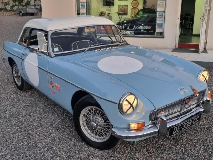MG B MK1 Roadster éligible Rallye de 1963