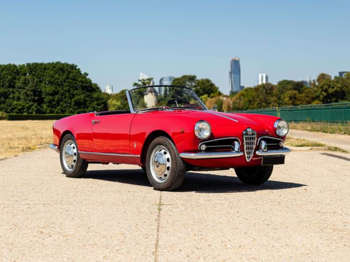 Alfa Roméo Giulietta Spider 750 D de 1957
