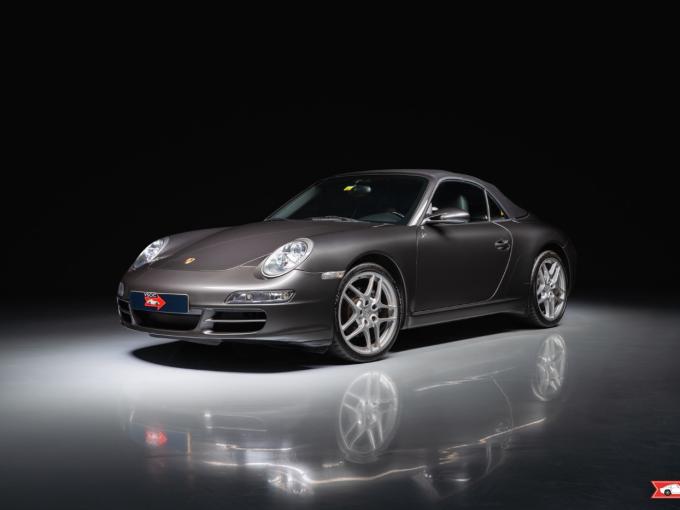 Porsche 997 Carrera 'Schiefergrau' - Manual and sport exhaust! de 2007