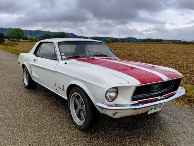 Ford Mustang V8 boîte meca de 1968