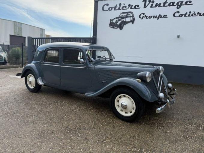 Citroen Traction 15-6 d 1947 ex baron d\'erlanger de 1947