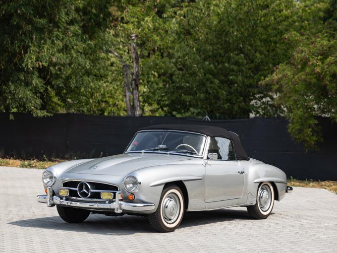 Mercedes-Benz SL 190 SL avec hard top de 1961