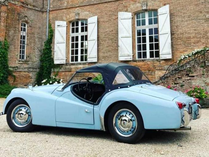 Triumph TR3 A overdrive de 1959