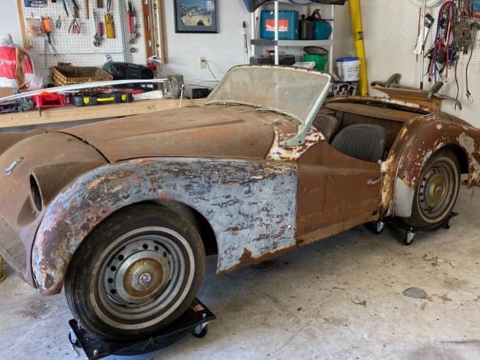 Triumph TR3 TR3A de 1959