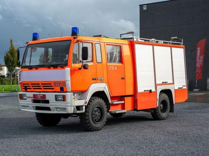 Camion  STEYR 10S 18 4x4Feverwehr wohn mobile \'93 CHyy1987 de 1993
