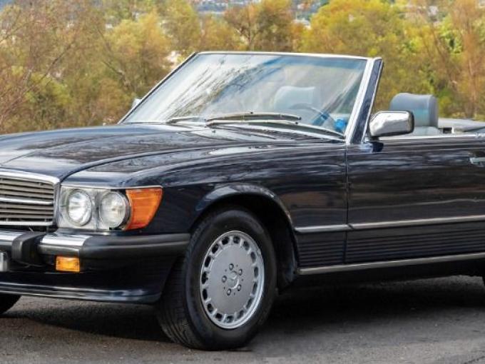 Mercedes-Benz SL 560 SL Bleu Nuit de 1987