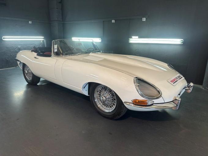 Jaguar Type E FOND PLAT de 1961