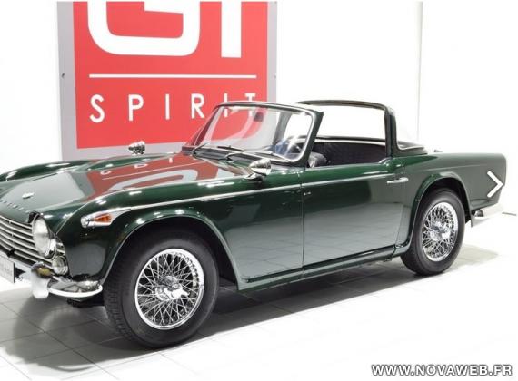 Triumph TR4 A IRS Surrey Top + OD de 1967