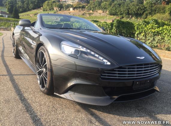 Aston Martin Vanquish Volante V12 5.9-48 Touchtronic 2  (Cabriolet)  de 2014