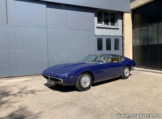 Maserati Ghibli 4,7 L Française d'origine de 1968