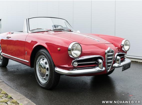 Alfa Roméo Giulietta Spider 1300 de 1961