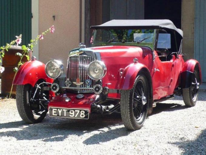 Aston Martin Le Mans MK II Tourer 4 seater de 1935