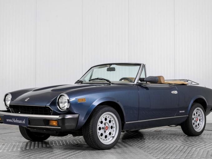 Fiat 124 Spider Pininfarina 2000 Volumex de 1985