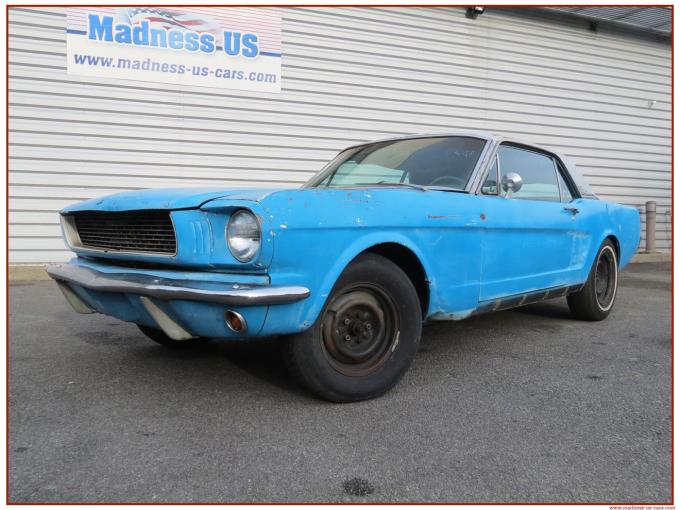 Ford Mustang V8 289ci Coupé de 1966