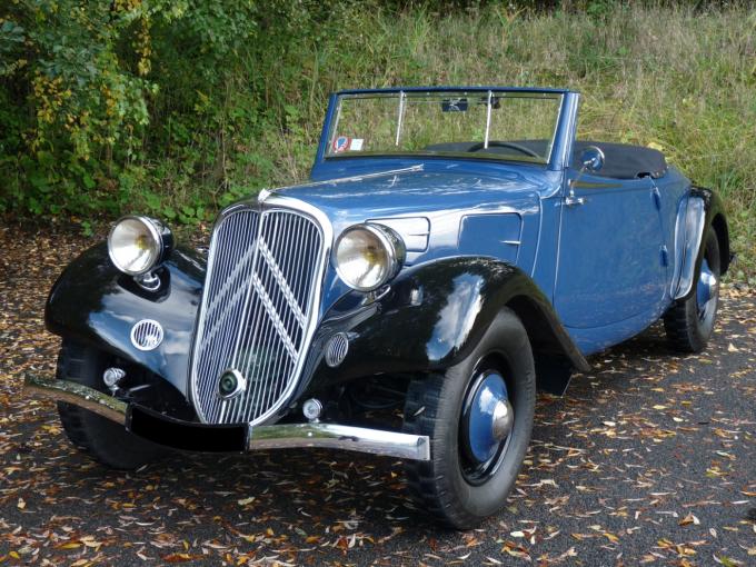 Citroen Traction 7C cabriolet de 1934