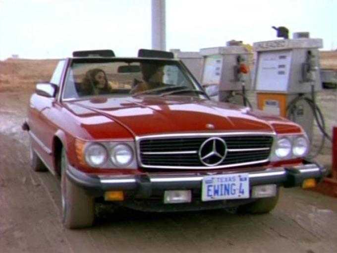 Mercedes-Benz SL 380 Cabriolet 1985 type 107  Bobby Ewing Look de 1985