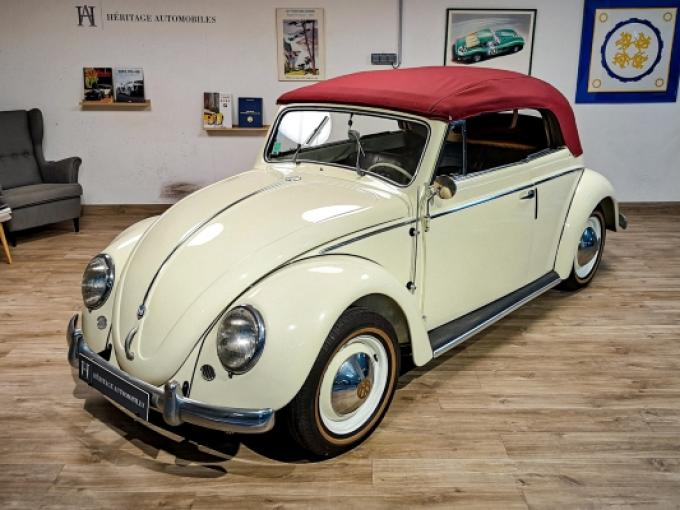 Volkswagen Coccinelle Ovale Cabriolet de 1954